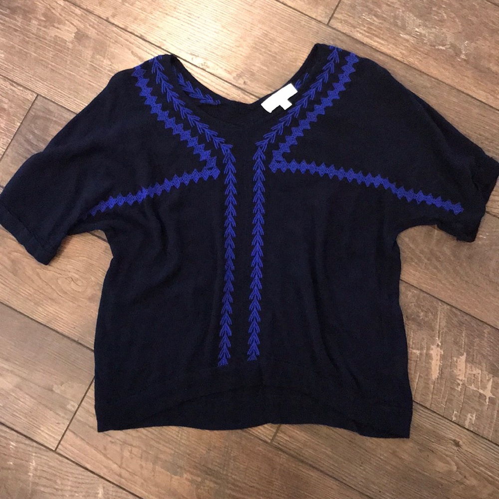 Olive & Oak Navy Top - Picture 1 of 3
